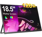 UPERFECT 18.5" Computer Monitor Portable 120hz Display FHD With Type C Mini HDMI VESA Swivel Lift Bracket For Laptop PC