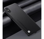 Funda de cuero PU de lujo para iPhone XS Max, cubierta trasera de silicona a prueba de golpes, protección completa para teléfono, funda para iPhone XSMax