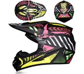 Casco motocross hombre MX Carreras de Locomotora Descenso de Montaña