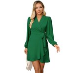 New solid color in long sleeved dress with G a Sales pleats, elegant and beautiful women's clothing, Y2K X fashion party