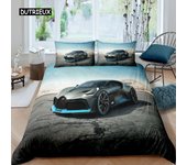 Racing Car Printed Duvet Cover with Pillowcase Bedding Set Single Double Twin Full Queen King Size 2/3pcs Polyester Quilt Cover