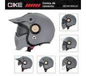 Casco trail moto hombre Retro mujer aire libre MX Carreras de Locomotora
