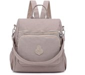 Mochila Mujer Casual Bolso Mochila Antirrobo Impermeable Nylon Mochila Escuela Multifuncional Gran Capacidad Bolso Bandolera