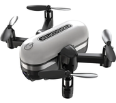 Doble 4K HD Mini Cámara con RC, WIFI, FPV, 2.4G, Modo Dual, Streaming Óptico, App Controlled Handheld Helicopter, RC Drone, Jugu