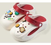 Zapatos con agujeros para niños, zapatos con agujeros para tablero ligero, zapatillas geniales para bebés y niños