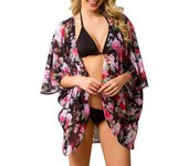 Chiffon With Print Female Tops Summer New 2024 Sale Of High Quality Women's Shirt and Blouse Tall Xl Youthful Elegant Youth Cute