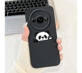 For Xiaomi Redmi A3 Case Lovely Panda Cartoon Anti-Fall Funda Soft Silicone Matte Cover For Xiomi Redmi A3 A 3 RedmiA3 4G Bumper