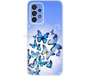 For Samsung Galaxy A53 A73 5G Case Fashion Butterfly Printed Back Cover For Samsung A53 A 53 A 73 GalaxyA53 2022 Funda Soft Capa