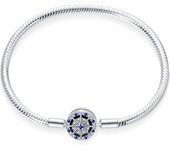 925 Sterling Silver Ocean Element Blue Star Charm Bracelet fit Beads Charms Dangle Pendants Fine Jewelry for Women Girls