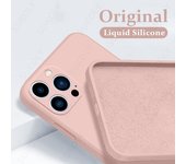 Luxury Liquid Silicone Phone Case For iPhone 15 Plus 14 Pro Max Shockproof Bumper Slim Soft Back Cover For 15 13 12 Pro Max 11