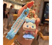 New Cute Electroplated Bunny Keychain Small Gift