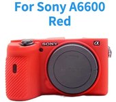 Silicone Armor Skin Case Camera Bag Body Cover Protector for Sony Alpha A6000 A6100 A6300 A6400 A6500 A6600 A5100 A5000 Cameras