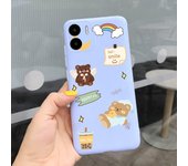 For Xiaomi Redmi A1+ Case Lovely Bear Candy Color Soft Silicone Phone Case Capas On Xiaomi Redmi A1 Plus RedmiA1 Coque Fundas