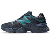 Leten Authentic  NB 9060 Black Blue U9060AGC Men Women Sneakers Work shoes