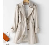 Tiendas Mujer Medio Y Largo Delgado Y Delgado Versión Coreana Abrigo Primavera Y Otoño Top Abrigo De Mujer