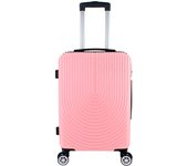 Maleta de Coche de Viaje Rigida ABS con 4 Ruedas Equipaje de Mano para Cámaras 55x35x20CM