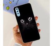 Lovely Cat Pattern Back Case For Vivo Y7s Cases Child Fashion Soft TPU Clear Silicone Bumper For Vivo Y7s V1913A V1913T Capas