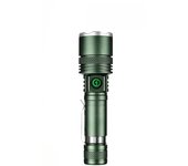 linterna a pilas/linternas con pilas Linterna LED superbrillante, linterna recargable, luz de trabajo portátil, luz de Camping al aire libre con Zoom telescópico
