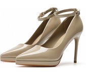 2024 new style women's shoes/sandals/high heels/stilettos/pointed toes/spring/summer/autumn/winter/banquet/wedding/work/leather/Black