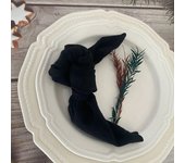 Orange Gauze Cloth Napkins Set of 20 Rustic Handmade Cotton Napkin 30X30cm for Wedding Party Dinner Baby Shower Table Decoration