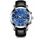 Reloj de cuarzo con calendario luminoso impermeable para hombre de marca suiza