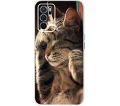 For Oppo A16 Case Animals Patterned Painted Soft TPU Cases Transparent Silicone Cover For Fundas OPPO CPH2269 A 16 Bumper Shell