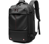 Mochila de compresión al vacío para hombre, bolsa de viaje para ordenador portátil de 17 pulgadas, de gran capacidad, para negocios y escuela