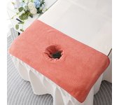 1pc SpaLux Unscented Hole Towel for Beauty Salon - Water Absorption Massage Therapy Bedhead Pillow Mat, No Electricity or Battery Needed, Face Towel for Laying Bed Mat