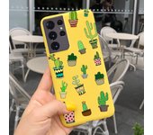 For Samsung S21 Ultra 5G Case Galaxy S21 Ultra With NFC Fashion Soft Liquid Silicone Phone Shell Samsung Galaxy S21 SM-G998B