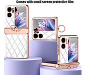 Xiaoxiangfeng Carcasa del teléfono móvil OPPO Find N2 Flip 5G Bisagras Película de cáscara Todo incluido Cáscara protectora