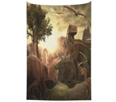 Jurassic Dinosaur Tapestry Backdrop Wall Hanging For Bedroom Living Room