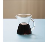 Olla pequeña para compartir café, cafetera de borosilicato alto, dispensador de té resistente al calor de vidrieras, para cafés