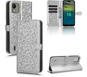 Tapa Plegable Con Ranura De Tarjeta Para La Carcasa Del Teléfono Móvil De Soporte Antishock Nokia C110 C 110 4G