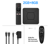 iATV Q5 Android10.0 TV Box Allwinner H316 BT5.0 4K HD 2.4G/5G Dual WiFi Smart Set Top Box Media Player 2GB 8GB