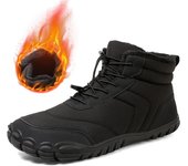 Invierno Hombres y Mujeres Anticolisión Botas de nieve de felpa Caliente al aire libre Zapatillas de deporte