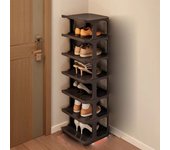 Removable Vertical Shoe Rack Stackable Saving Space Shoes Storage Organizer Anti-drop Large Capacity Layered Shoe Cabinets