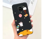 For Xiaomi Redmi Note 9 Pro Case Popular Flower Dinosaur Soft Silicone Bumper Cover For Xiaomi Redmi Note 9S Note 9Pro Max Funda