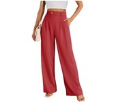 Wide Leg Woman Trousers With Pockets Comfortable Stretch Autumn Suit Pants for Women Classic Trends 2025 Vintage Harajuku Slacks