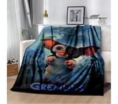 Gremlins Cartoon Printied Blanket Fashion Warm Blanket Flannel Soft And Comfortable Blanket Home Travel Blanket Birthday Gift