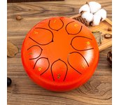 Rain Drum for Outside Garden, Drum Rain Chime Waterproof 6 Inches 8 Note Rain Drum Outdoor, for Music Education, Entertainment,
