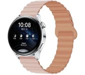 Applicable to 20mm and 22mm silicone magnetic loop strap for 6/4/5 pro/3/active 2 amazfit, HUAWEI watch GT 2e 3 bracelet