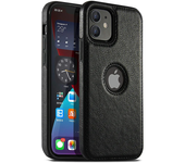 Funda de Teléfono Móvil de Cuero PU Premium Accesorio Elegante para iPhone 11, 12, 13, 14, 15 Pro Max X Xr