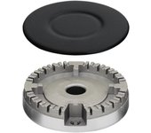 TAPETA + QUEMADOR ENCIMERA COCINA GAS Quemador + tapeta cocina  75mm diámetro
