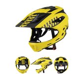 Casco integral bicicleta mtb niño movimiento aire libre Equipo Protector