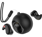 Bluetooth 5.3 Sleep Headphones HIFI Stereo Mini Noise Cancelling Wireless Earbuds with Mic Free Lanyard Included Spheric Headset