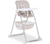 Fold Silla Plegable Bebe desde 6 Meses hasta 15 kg, Silla Alta Niños, Trona de Bebe Plegable, Trona Ligera Reclinable con Arnés, Bandeja y Cesta - Winnie the Pooh Cuddles