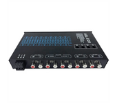 Auto Square 9 Band Graphic Equalizer Digital Car Audio -EQ9 Full Series Car Amplifier Equalizer+Adjustable Filter