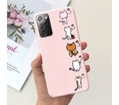 For Samsung Galaxy Note 20 Ultra Note20 Case Liquid Silicone Phone Cover For Samsung Note 20Ultra Shockproof Coque Luxury Capas