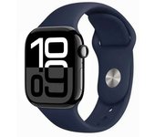 Silicone Band for Apple Watch Straps 46mm 42mm 49mm 45mm 44mm 41mm 40mm correa Bracelet Iwatch Series 10 9 7 Se 6 8 Ultra