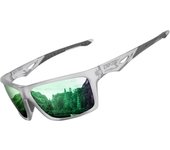 KAPVOE Gafas de Ciclismo Polarizadas con Intercambiables TR90 Gafas de Sol Deportivas Mujeres Hombres Running MTB Bicic